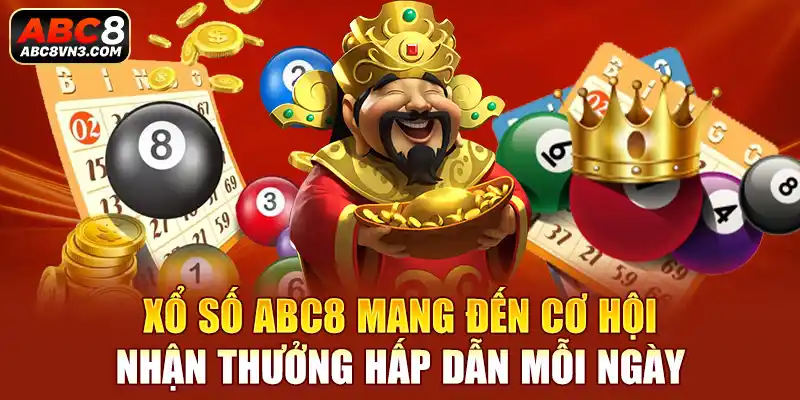 Xổ số ABC8 mang đến cơ hội nhận thưởng hấp dẫn mỗi ngày.